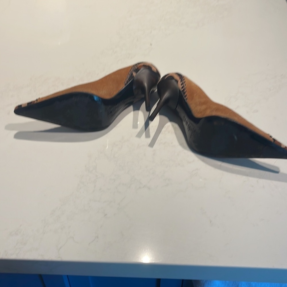 Leather and suede Italian Shoes - Picture 3 of 10